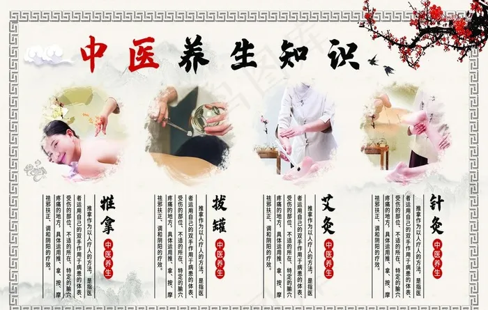 中医养生知识图片(3402X2268(DPI:72))psd模版下载