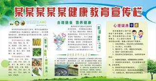健康教育宣传栏图片