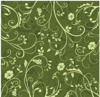 欧式平铺花纹背景图片