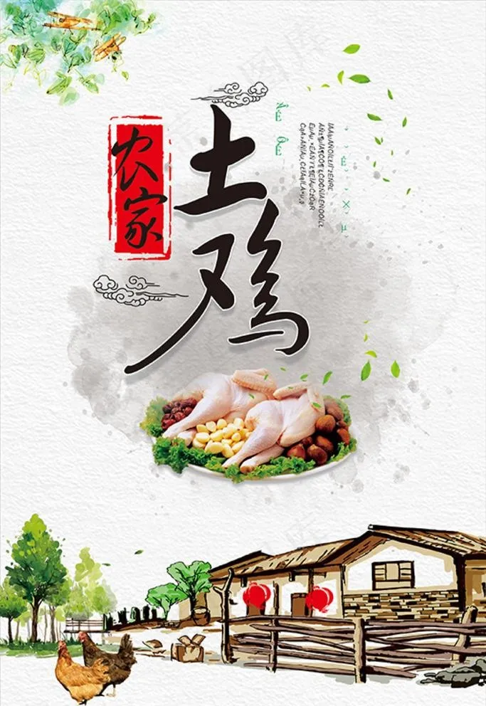 家禽海报图片