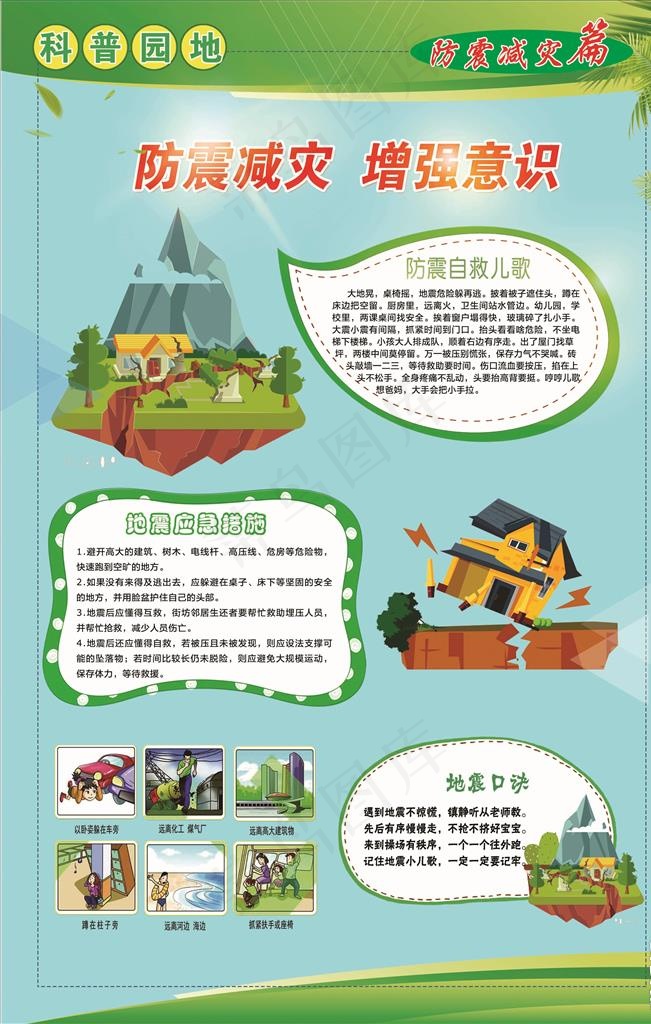 减震防灾图片(3543X5315(DPI:150))psd模版下载