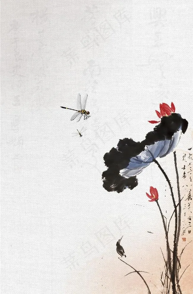 古风海报图片(3543X5315(DPI:150))psd模版下载