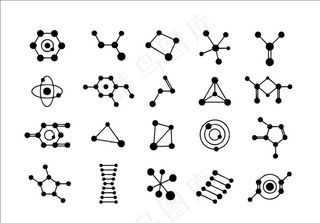 基因 细胞图标 生物科技 LO图片