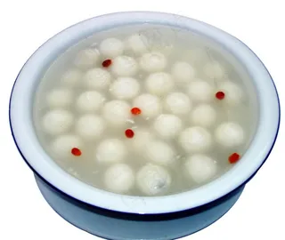 甜酒汤圆图片
