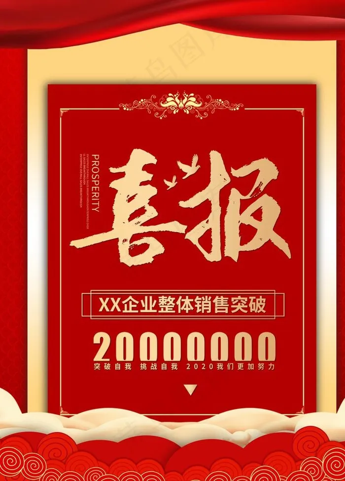 喜报图片(3000X4000(DPI:300))psd模版下载