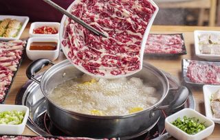 潮汕牛肉火锅图片