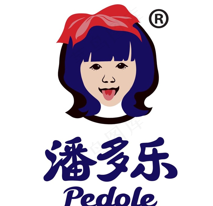 潘多乐海苔标志图片psd模版下载
