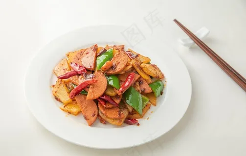干锅土豆片图片 干锅土豆片图片