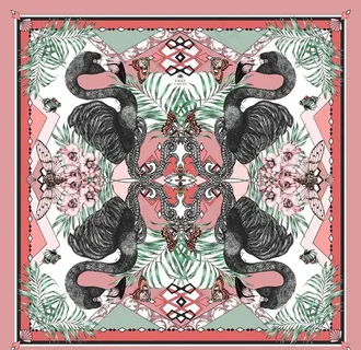 大牌 方巾 鸟图片