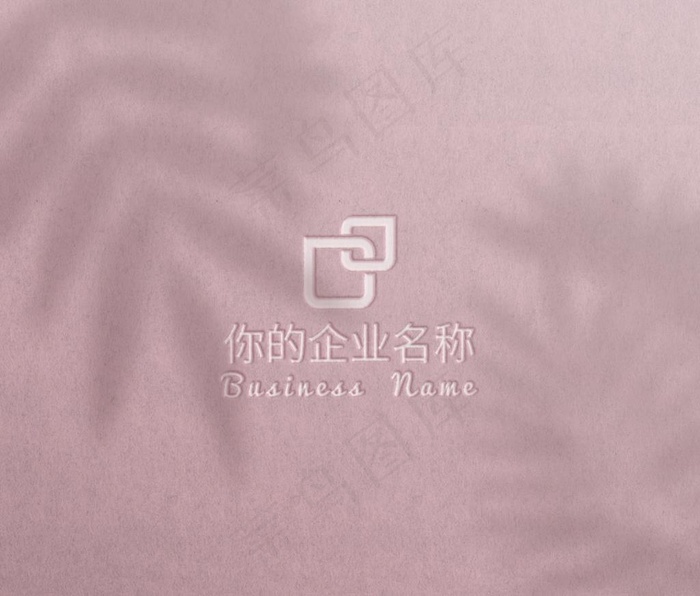 LOGO样机图片(2491X2200(DPI:300))psd模版下载