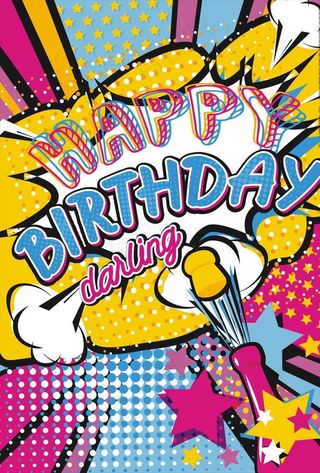 POP海报香槟矢量图下载图片