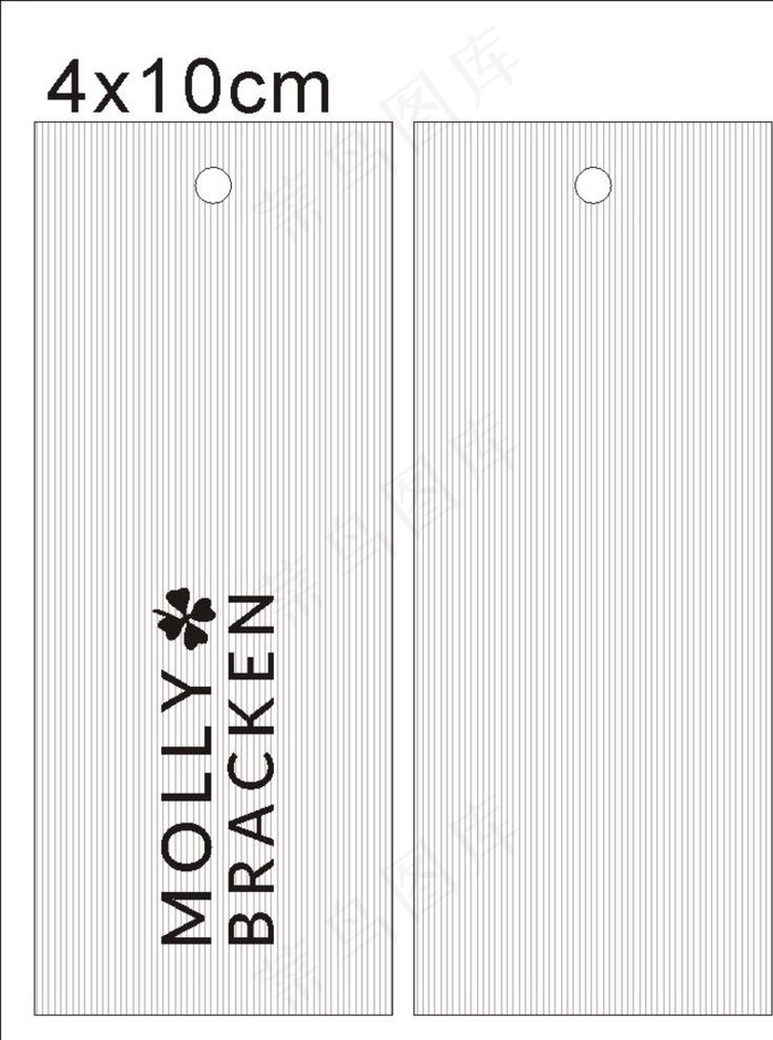 MOLLY BRACKEN吊牌图片