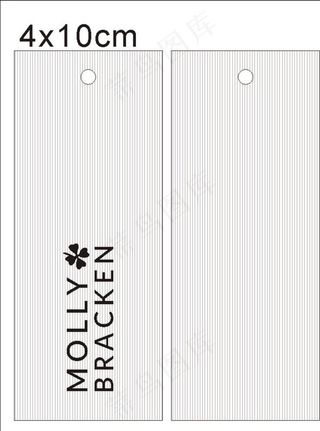 MOLLY BRACKEN吊牌图片