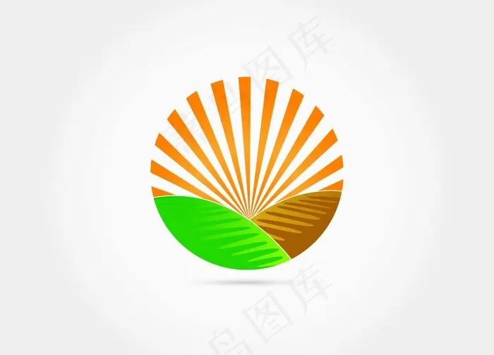光芒图标图片eps,ai矢量模版下载