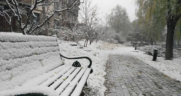别墅雪景图片 别墅雪景图片