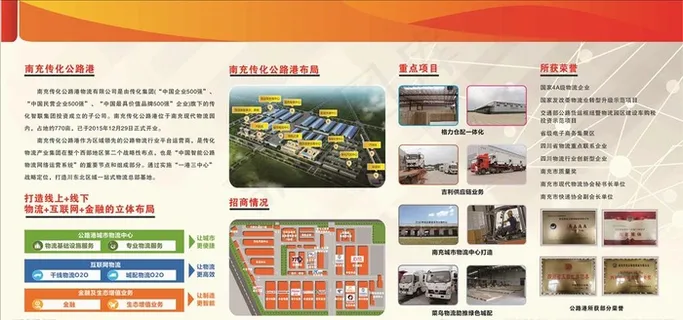 企业简介展板图片