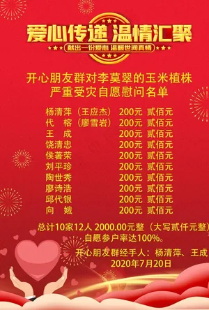 爱心传递图片