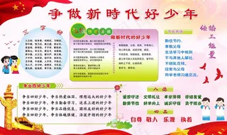 争做新时代好少年图片