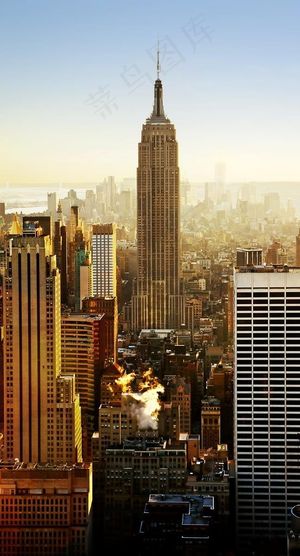 美国帝国大厦建筑摄影图片