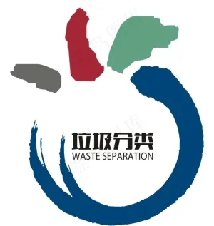 西安市垃圾分类Logo图片