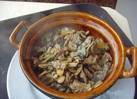 紫苏老姜焖乡下鸭图片