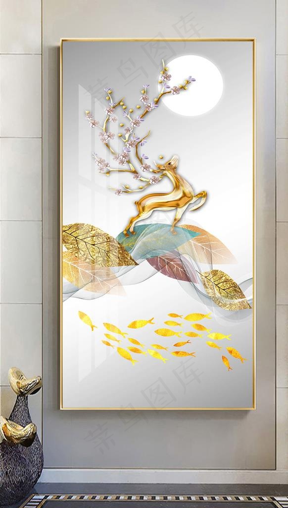 中国风装饰画图片