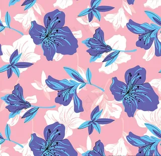 植物花卉印花图片