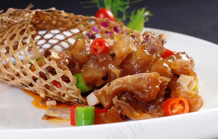 干烧牛筋图片