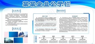 企业公示栏宣传展板图片