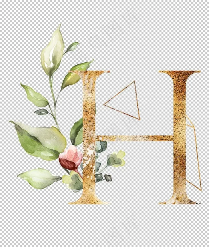 字母H图片