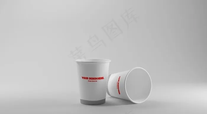 纸杯样机图图片psd模版下载