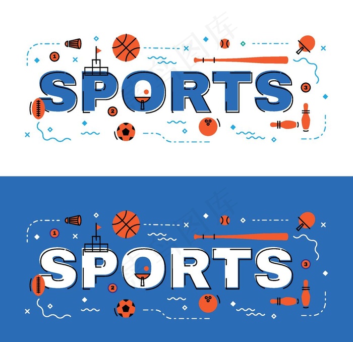 科技感矢量英文元素背景图片