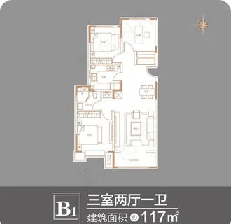 VR线稿户型图片