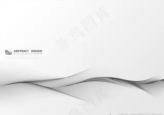 白色波纹背景图片