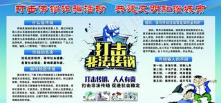 预防传销展板图片