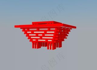中国馆造型图片