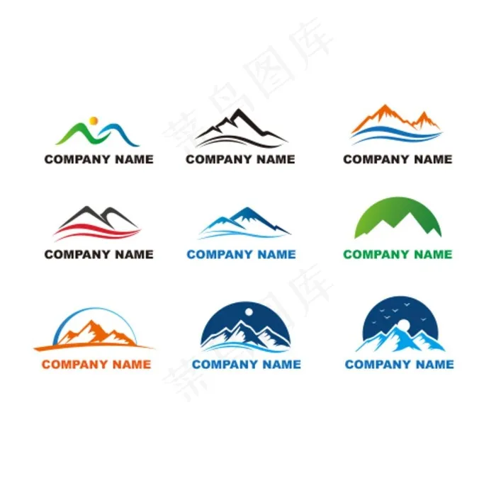 标志logo图片ai矢量模版下载