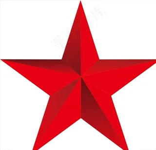 立体感五角星图片