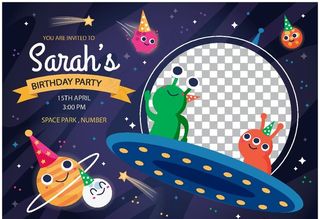 卡通邀请函图片