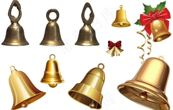 铃铛图片psd模版下载