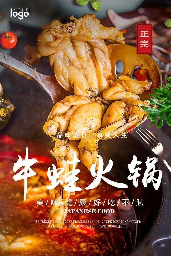 牛蛙火锅图片(2480X3543(DPI:300))psd模版下载