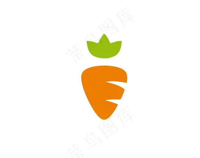 萝卜logo图片ai矢量模版下载