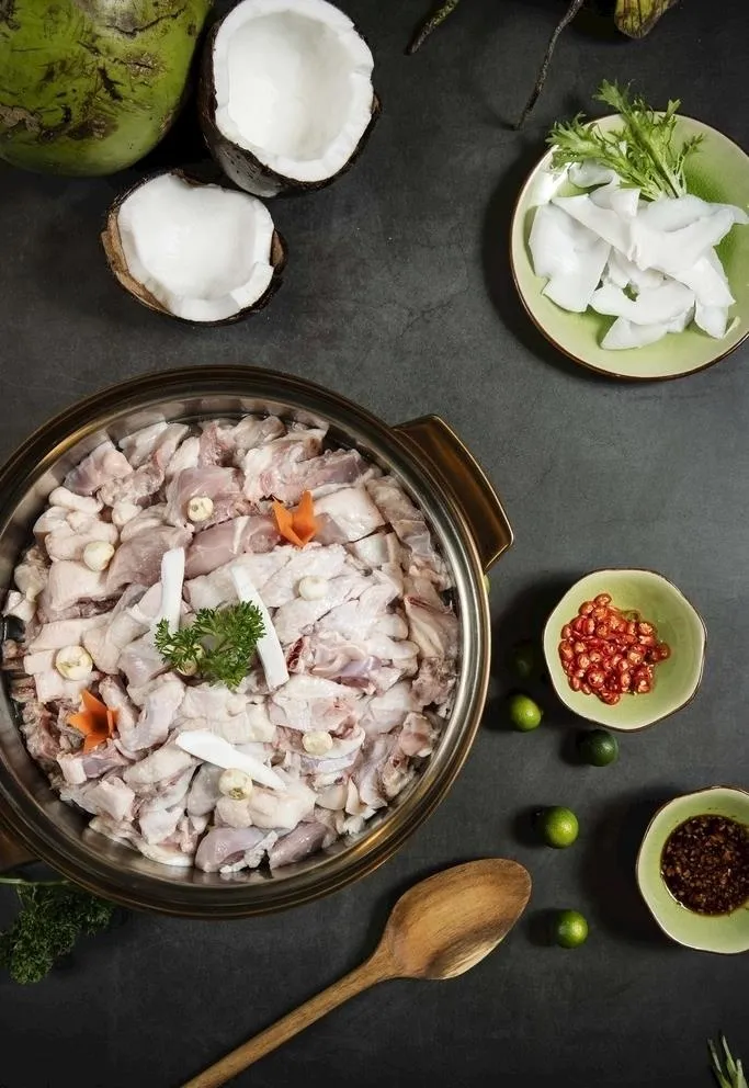 椰子鸡图片