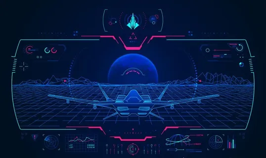 AR可视化背景图片