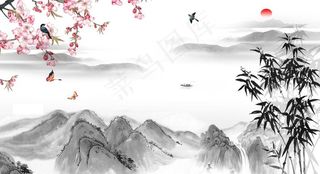 水墨画图片