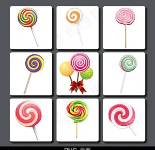 棒棒糖免抠元素图片
