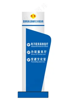 导视指引牌图片