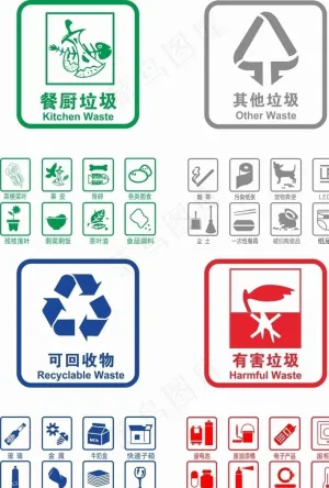 4分类垃圾图片