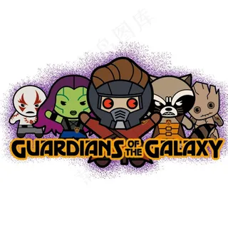 银河护卫队卡通图片