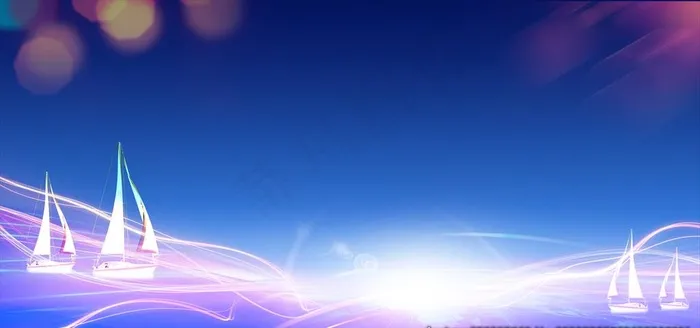 蓝色背景 展板背景 企业图片(7087X3543(DPI:75))psd模版下载